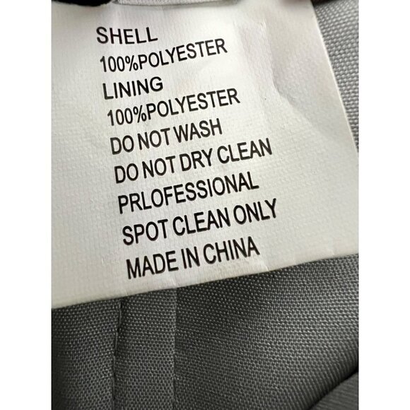 New LA FEMME EVENING Size 4 lace bodice tulle gown 26907 Silver **Small Hole** - Picture 12 of 16